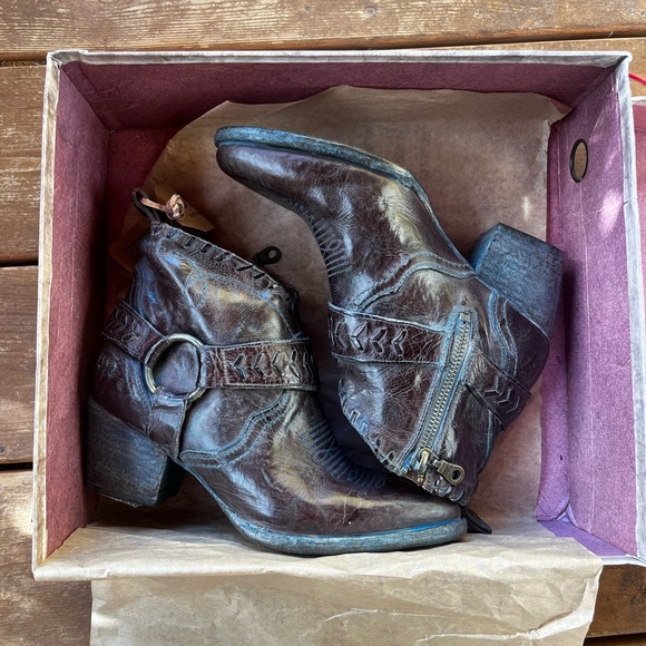NIB Bed Stu Tania Western Ankle Boot - Picture 2 of 5